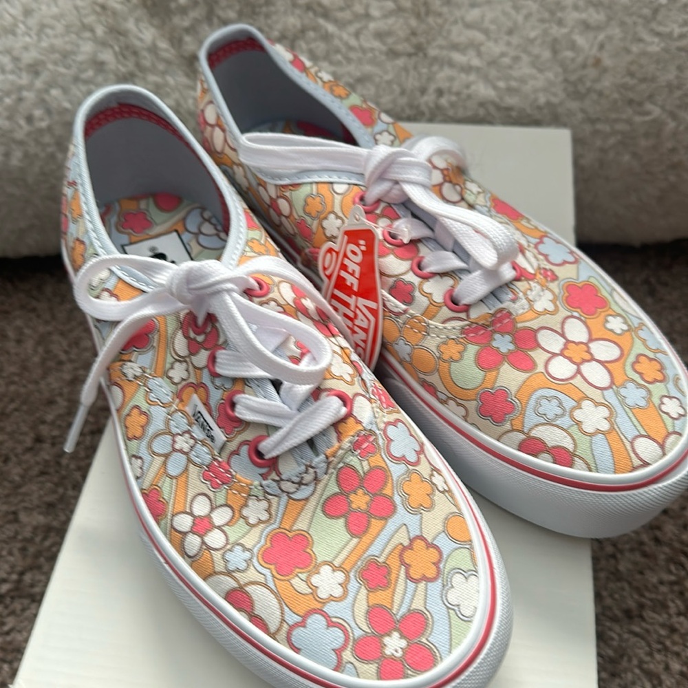 Vans Sundash multi floral sneakers